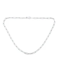 Bling Jewelry Solid Strong Sterling Silver Rounded Link 3.5mm Chain Necklace