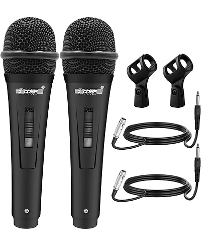 5 Core Microphone Xlr Dynamic Karaoke Singing Handheld Microfono Professional Vocal Dj Music Mic
