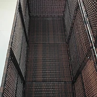 175 Gallon Outdoor Rattan Box with Inner Liner