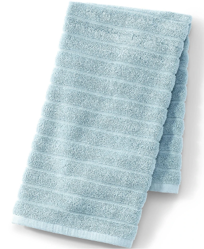 Lands' End Organic Cotton Rib Hand Towel