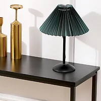 Sugift Console Table Modern Entryway Table with Durable Black Metal Frame