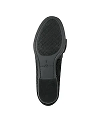 Bandolino Women's Lindio Bow Slip On Tailored Loafers