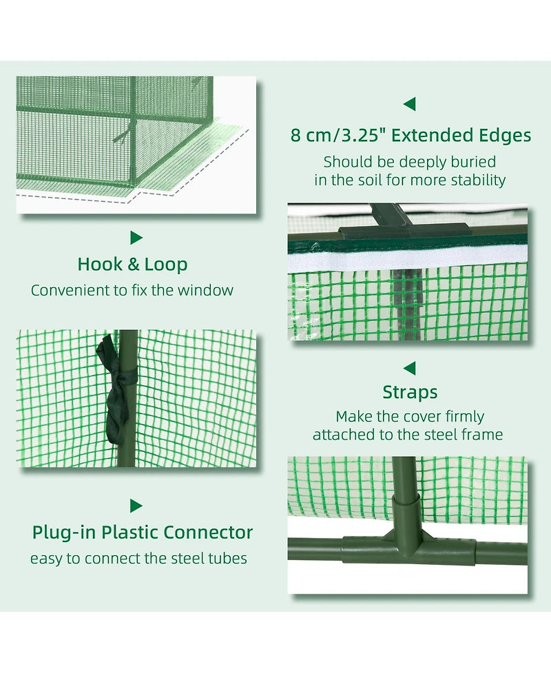 Mini Greenhouse: Portable Hot House for Indoor & Outdoor Plants