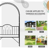 Interlacing Arbor with Bench: Patio Decor & Climbing Plant Support
