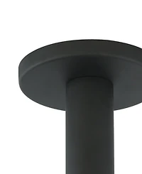 Dainolite 4.45" Metal Adams 1 Light Flush Mount