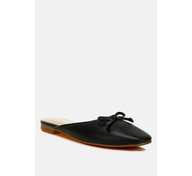 Eras Bow Slip-On Flat Mules