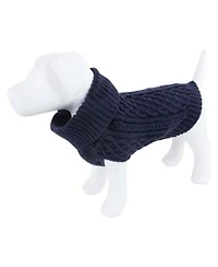 Luvable Friends Dogs Cats Cableknit Pet Sweater