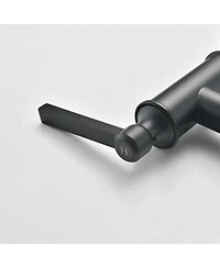 Streamdale Furniture Double Handle Bridge Kitchen Faucet with Side Spray