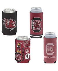 Wincraft South Carolina Gamecocks 4-Pack 12oz. Can Slim Can Cooler Set