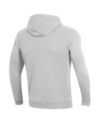 Under Armour Men's Gray Notre Dame Fighting Irish Play Like A Champion Today All Day Raglan Fleece Hoodie