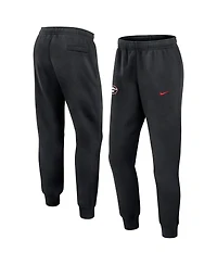 Nike Men's Black Georgia Bulldogs Sideline Club Fleece Joggers