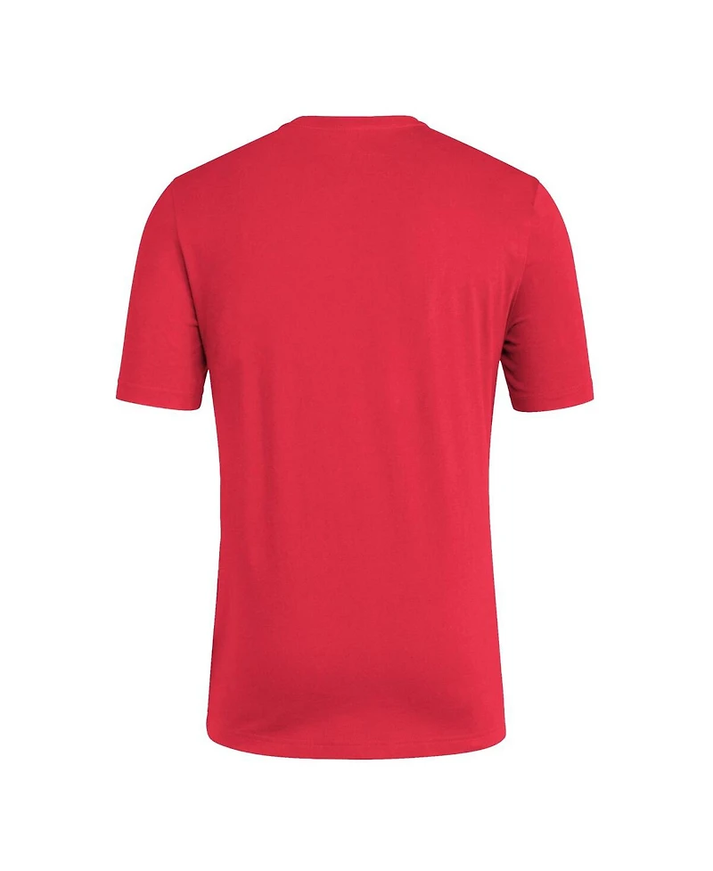 Adidas Men's Red Spain National Team 2024 European Champions T-Shirt