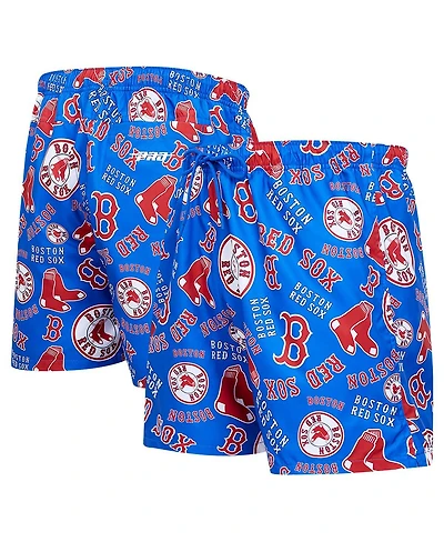 Pro Standard Men's Navy Boston Red Sox Toss Logo Woven Shorts