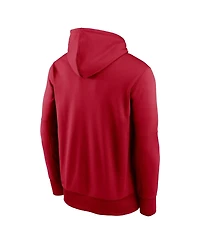 Nike Men's Red Tampa Bay Buccaneers Icon Performance Pullover Hoodie