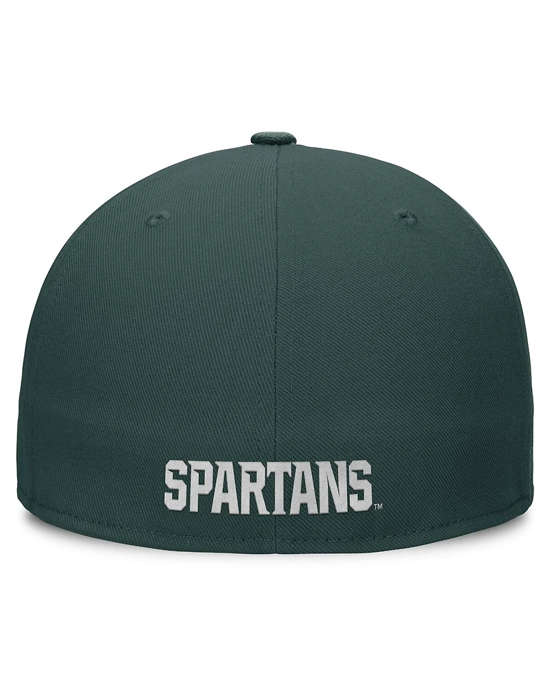 Nike Men's Green Michigan State Spartans On-Field Pro Fitted Hat