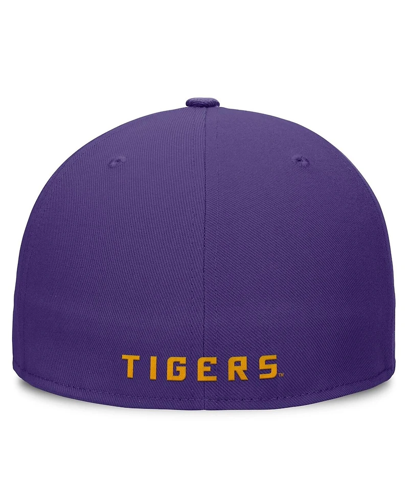 Nike Men's Purple Lsu Tigers On-Field Pro Fitted Hat