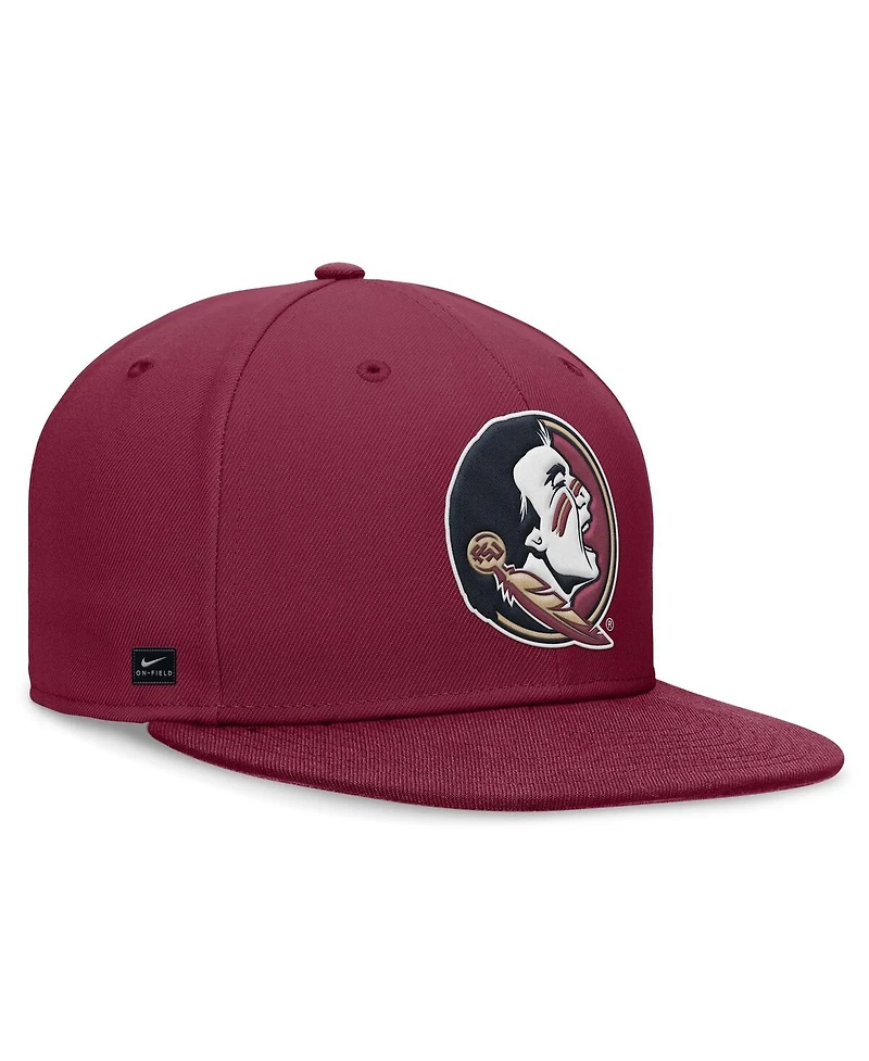 Nike Men's Garnet Florida State Seminoles On-Field Pro Fitted Hat