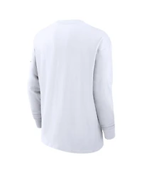 Nike Men's White Michigan State Spartans Legacy Max90 Pocket Long Sleeve T-Shirt