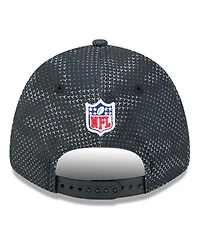New Era Men's Black Cincinnati Bengals 2024 Sideline 9FORTY Stretch-Snap Hat
