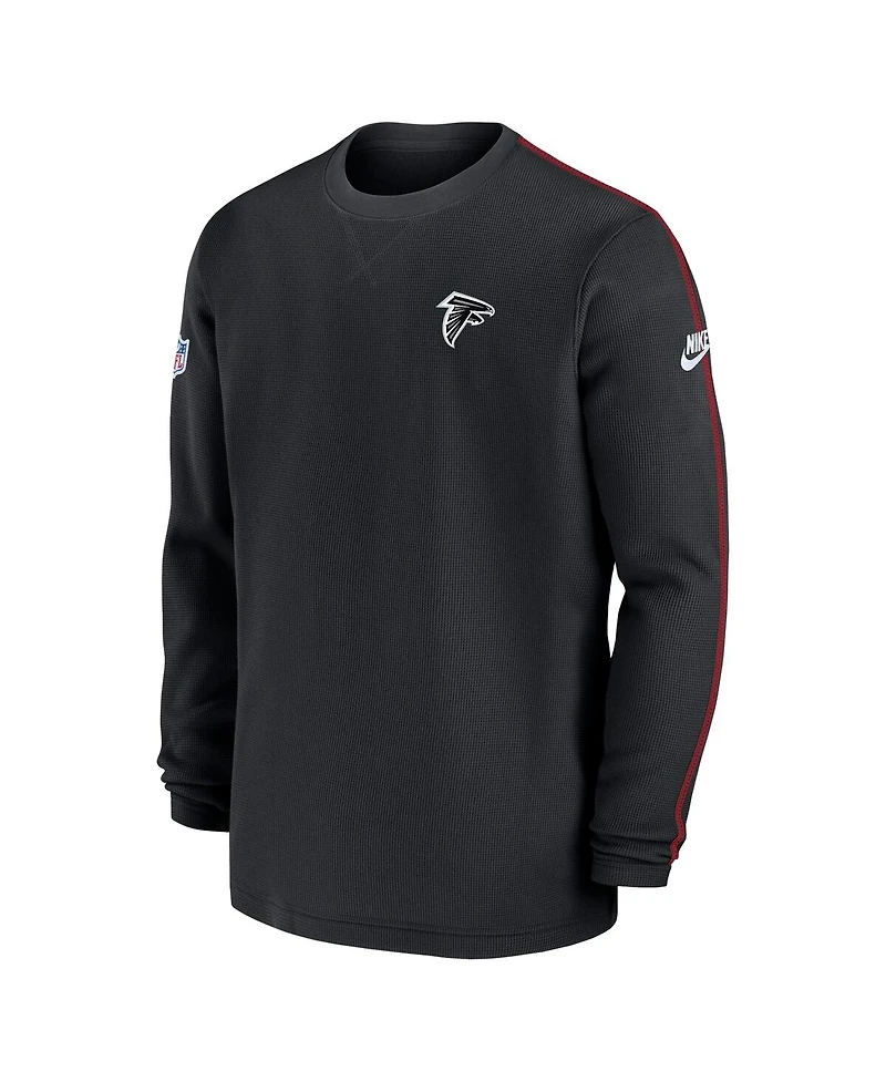 Nike Men's Black Atlanta Falcons Alternate Logo Coach Long Sleeve T-Shirt