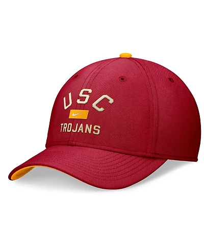 Nike Men's Cardinal Usc Trojans Primetime Swoosh Flex Hat