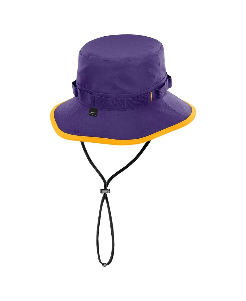 Nike Men's Purple Lsu Tigers 2024/25 On-Field Apex Performance Boonie Bucket Hat