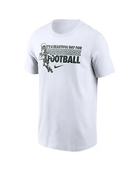 Nike Men's White Michigan State Spartans Fan T-Shirt