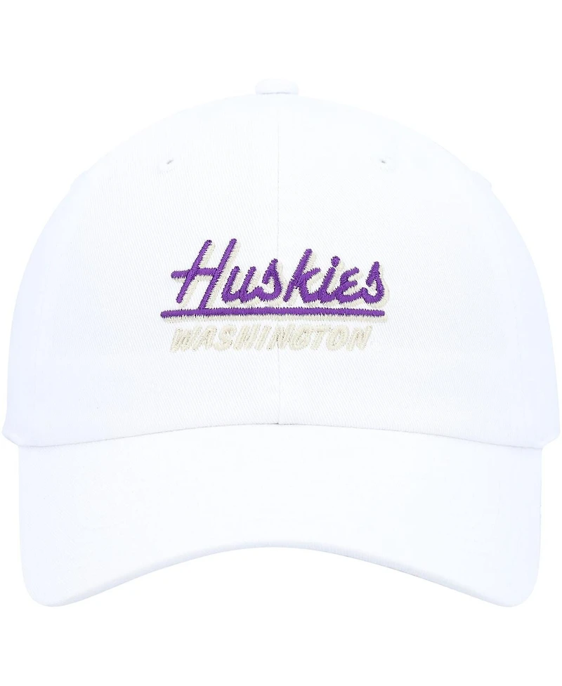 Ahead Men's White Washington Huskies Largo Adjustable Hat
