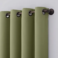 Oslo Theater Grade Extreme 100% Blackout Grommet Curtain Panel