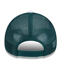 New Era Big Boys and Girls Green Oakland Athletics Boom 9FORTY Adjustable Hat