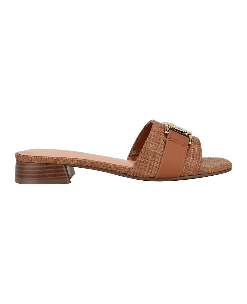 Tommy Hilfiger Women's Meliei Block Heel Slide Sandals