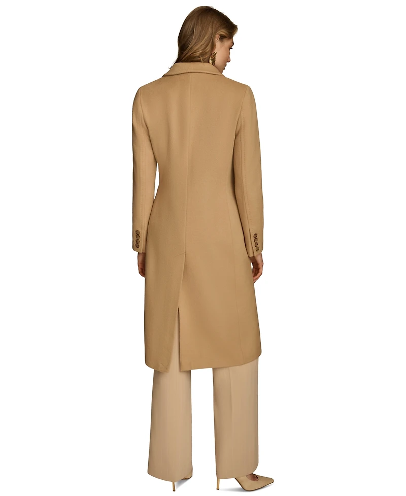 Donna Karan New York Women's Double-Breasted Reefer Coat