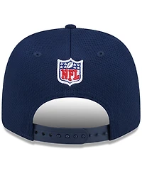 New Era Men's College Navy Seattle Seahawks 2024 Sideline 9SEVENTY Stretch-Snap Hat