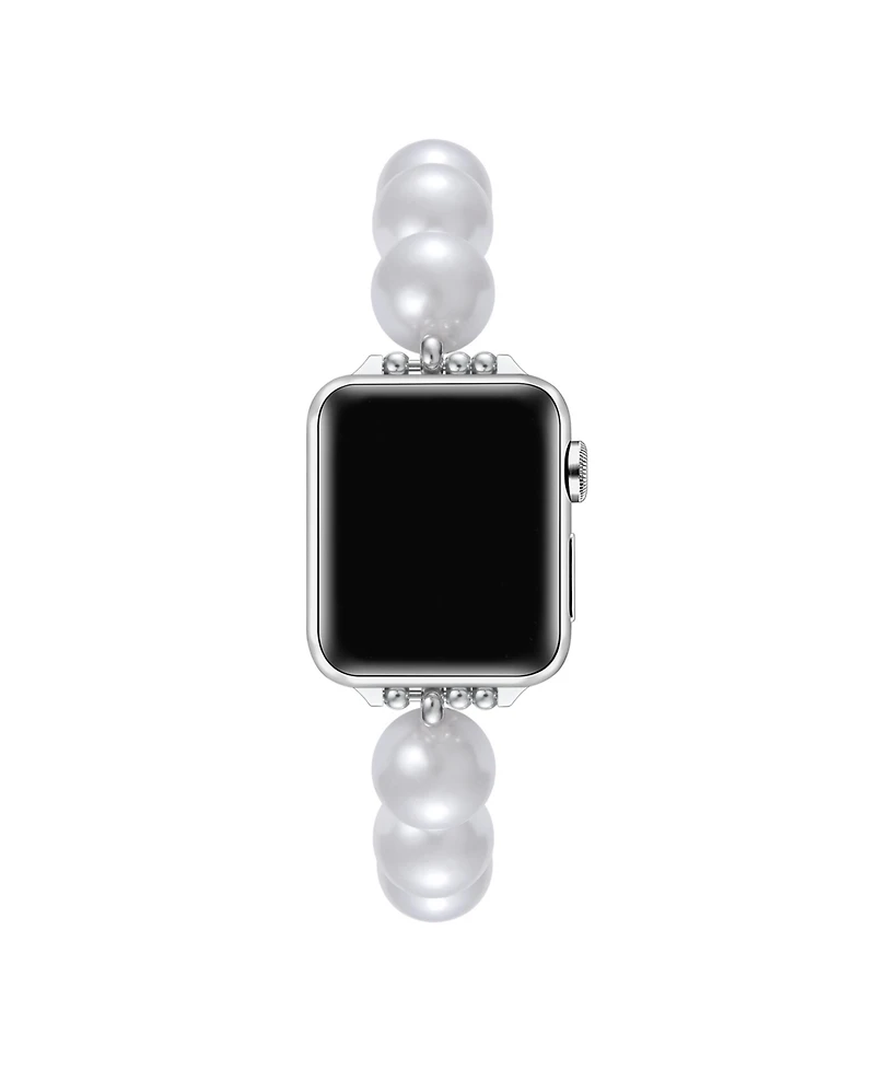 Posh Tech Violet Faux Pearl Band for Apple Watch 44,45,46,49mm