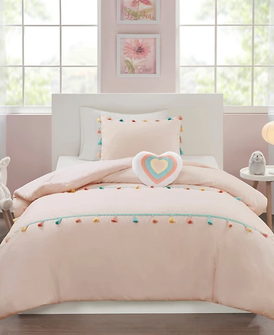 Intelligent Design Tessa Tassel 3-Pc. Comforter Set, Twin