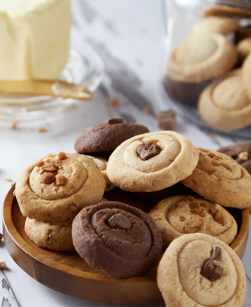 Mary Macleod's Variety Signature Cookie Tin Shortbread Cookies Gift, 48 Cookies Total
