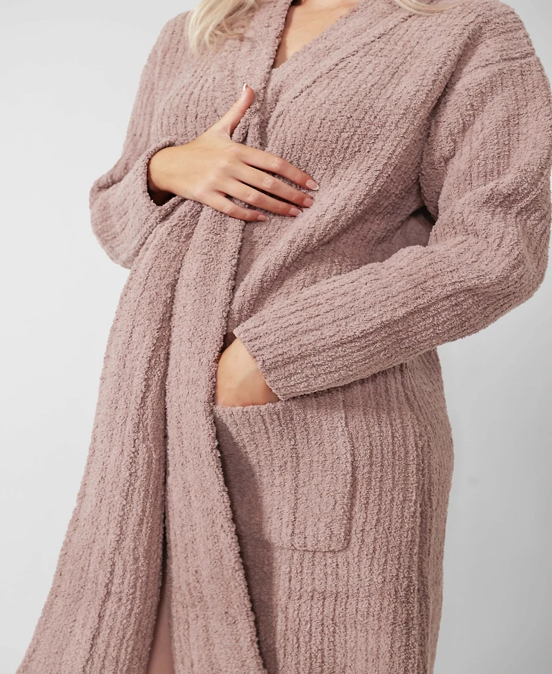 Sunday Citizen Snug Ribbed Cardigan Robe