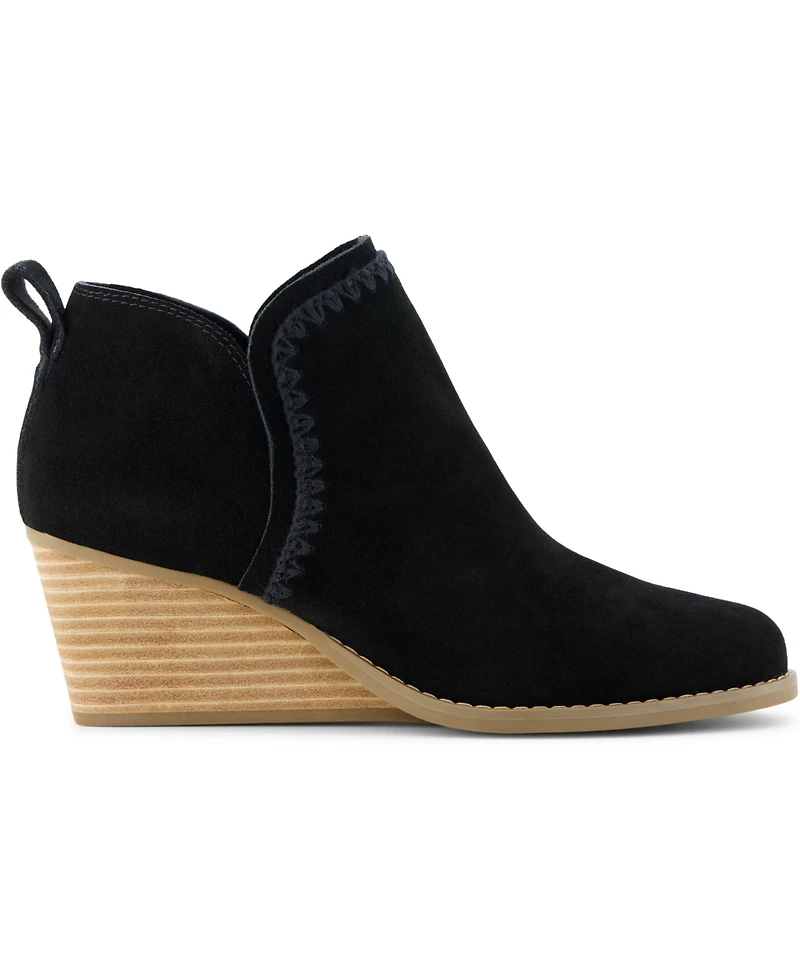 Toms Women's Kaia Wedge Booties