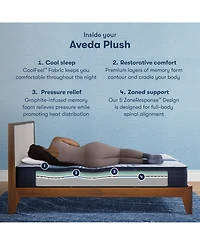 Serta iComfort Aveda 12" Memory Foam Plush Mattress