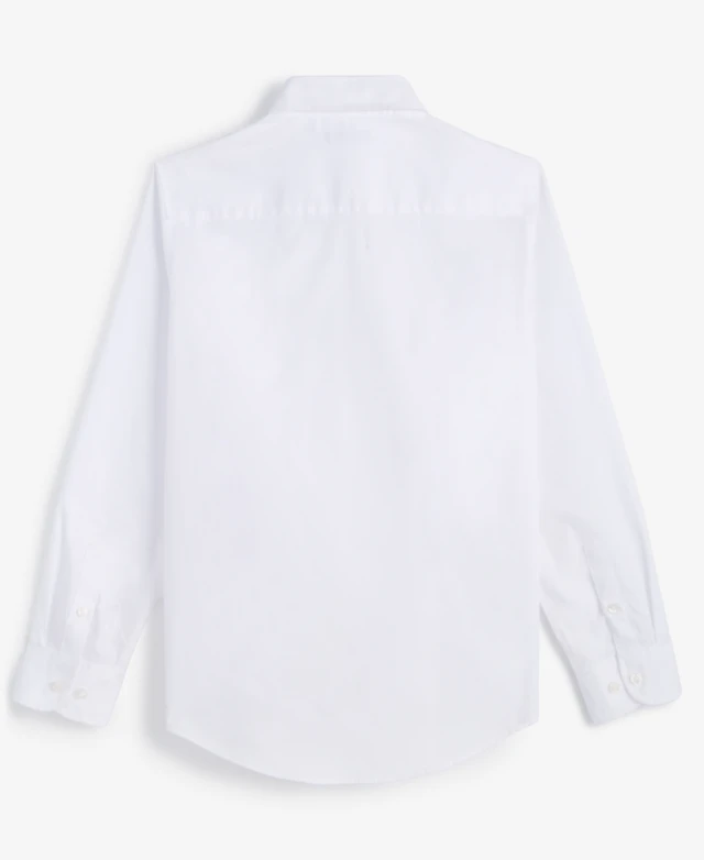 Tommy Hilfiger Big Boys Front Pocket Pinpoint Oxford Shirt