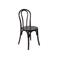 Merrick Lane Lowry Thonet Style Solid Wood Dining Chair With Stackable Design And Elegant Finish