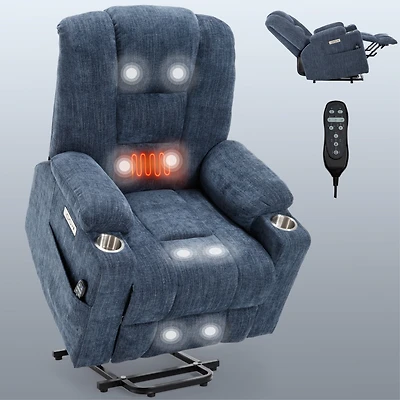 Mondawe Swivel And Rocker Power Recliner Chair