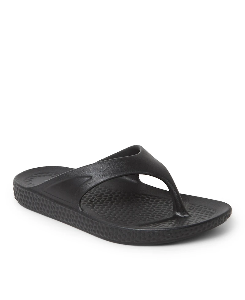 EcoCozy by Dearfoams Women's Sustainable Comfort Thong Sandal