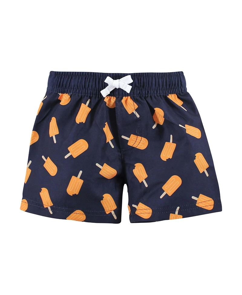Hudson Baby Boys Swim Rashguard Set, Ahoy Mate Shark, 12-18 Months
