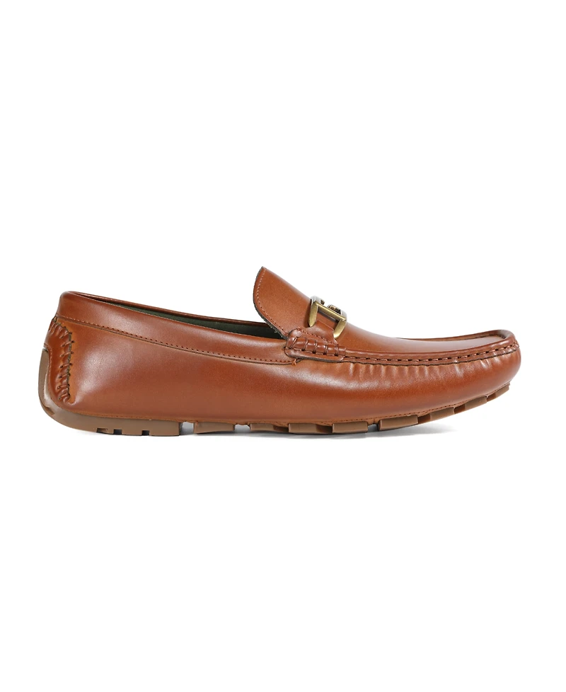 Guess Men's Amar Ornamented Moc Toe Driving Loafers