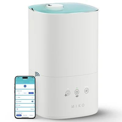 Miko Cool Mist Humidifier with App Control Breeze +