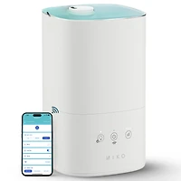Miko Cool Mist Humidifier with App Control Breeze +
