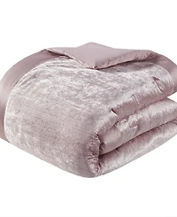 Madison Park Lee Crinkle Velvet 5-Pc. Comforter Set, Full/Queen
