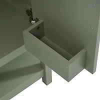 Streamdale 30-Inch Green Vanity with Sink and Storage