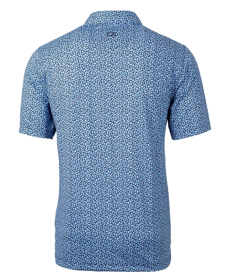 Cutter Buck Pike Magnolia Print Stretch Men's Big & Tall Polo Shirt